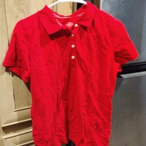 St. John's Bay Classic Red Polo Shirt